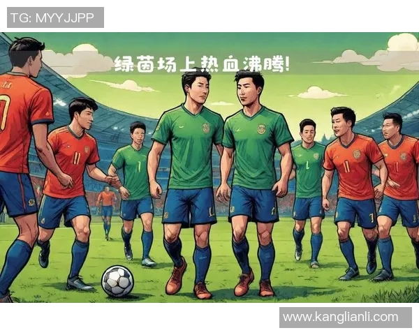 油漆色彩描绘绿茵场上激情奔跑的足球巨星形象